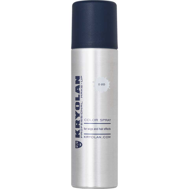 Fasching Leucht-Colour Haarspray – 125 Ml, Grau, Für Partys & Kostüme, Leicht Auswaschbar